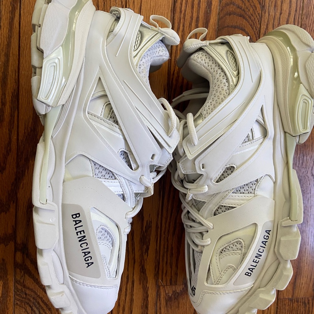 Balenciaga track white